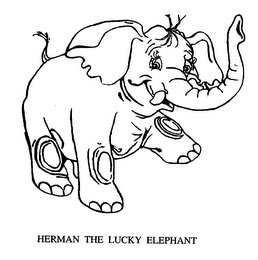 HERMAN THE LUCKY ELEPHANT logo