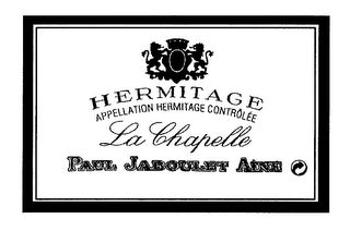 HERMITAGE APPELLATION HERMITAGE CONTROLEE LA CHAPELLE PAUL JABOULET AINE logo