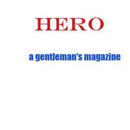 HERO A GENTLEMAN'S MAGAZINE logo