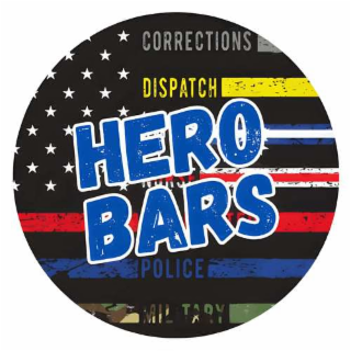 HERO BARS CORRECTIONS DISPATCH NURSE POLICE MILITARY logo