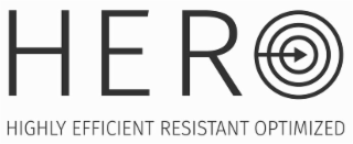 HERO HIGHLY EFFICIENT RESISTANT OPTIMIZED logo