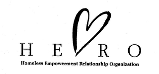 HERO HOMELESS EMPOWERMENT RELATIONSHIP ORGANIZATION logo