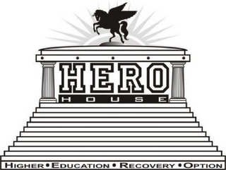 HERO HOUSE HIGHER EDUCATION RECOVERY OPTION logo