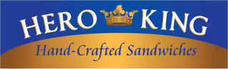 HERO KING HAND-CRAFTED SANDWICHES logo