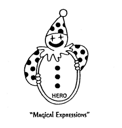 HERO "MAGICAL EXPRESSIONS" logo