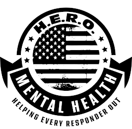 H.E.R.O. MENTAL HEALTH HELPING EVERY RESPONDER OUT logo