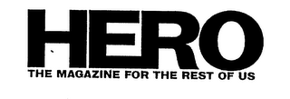 HERO THE MAGAZINE FOR THE REST OF US logo