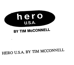 HERO U.S.A. BY TIM MCCONNELL logo