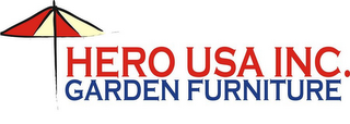 HERO USA INC. GARDEN FURNITURE logo