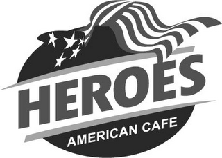 HEROES AMERICAN CAFE logo