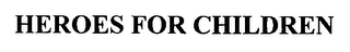 HEROES FOR CHILDREN logo