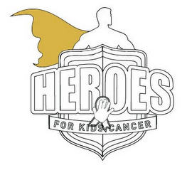 HEROES FOR KIDS CANCER logo