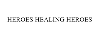 HEROES HEALING HEROES logo