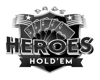 HEROES HOLD'EM logo