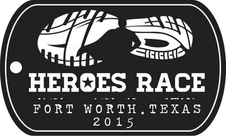 HEROES RACE FORT WORTH . TEXAS 2015 logo