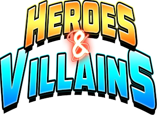 HEROES & VILLAINS logo