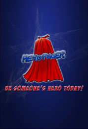 HEROPAGER BE SOMEONE'S HERO TODAY! logo
