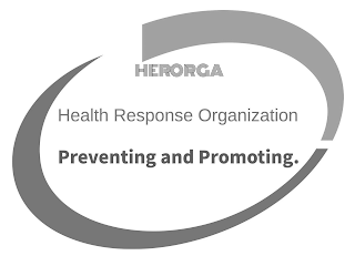 HERORGA HEALTH RESPONSE ORGANIZATION PREVENTING AND PROMOTING. logo