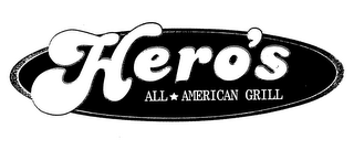 HERO'S ALL AMERICAN GRILL logo