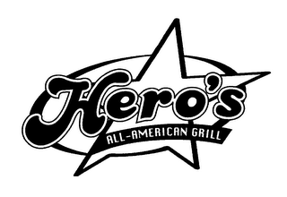 HERO'S ALL-AMERICAN GRILL logo