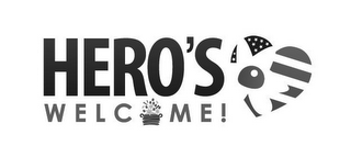 HERO'S WELCOME! logo