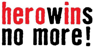 HEROWINS NO MORE! logo