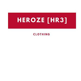 HEROZE [HR3] CLOTHING logo