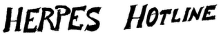 HERPES HOTLINE logo