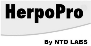 HERPOPRO BY NTD LABS logo