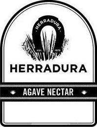 · HERRADURA ·  EST 1870 AGAVE NECTAR logo