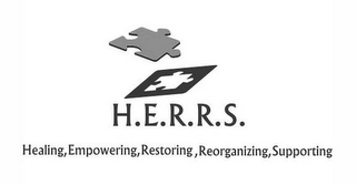 H.E.R.R.S. HEALING, EMPOWERING, RESTORING, REORGANIZING, SUPPORTING logo
