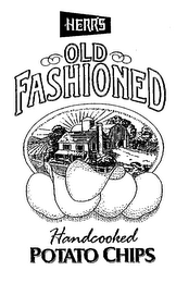 HERR'S OLD FASHIONED HANDCOOKED POTATO CHIPS logo