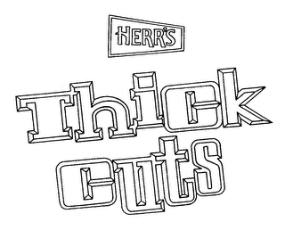 HERR'S THICK CUTS logo