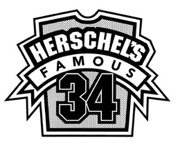 HERSCHEL'S FAMOUS 34 logo