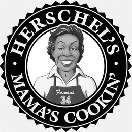 · HERSCHEL`S · MAMA`S COOKIN` FAMOUS 34 logo
