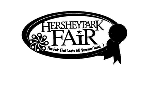 HERSHEYPARK FAIR THE FAIR THAT LASTS ALL SUMMER LONG! logo
