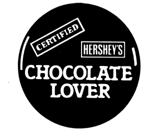 HERSHEY'S CERTIFIED CHOCOLATE LOVER logo