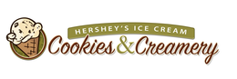 HERSHEY'S ICE CREAM COOKIES&CREAMERY logo