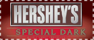 HERSHEY'S SPECIAL DARK MILDLY SWEET CHOCOLATE logo
