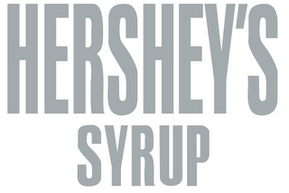 HERSHEY'S SYRUP logo