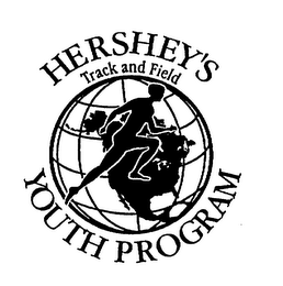 HERSHEY'S TRACK AND FIELD YOUTH PROGRAM logo