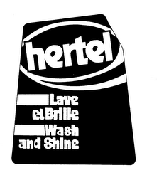 HERTEL LAVE ET BRILLE WASH AND SHINE logo
