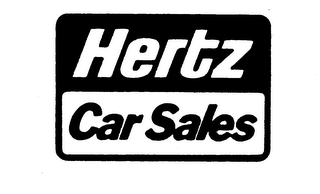 HERTZ CAR SALES logo