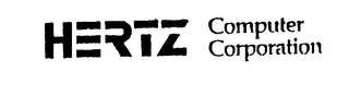 HERTZ COMPUTER CORPORATION logo