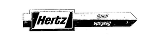 HERTZ LOCAL ONE WAY logo