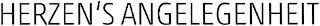 HERZEN'S ANGELEGENHEIT logo