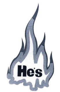 HE'S logo