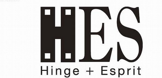 HES HINGE + ESPRIT logo