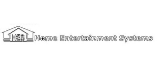 HES HOME ENTERTAINMENT SYSTEMS logo