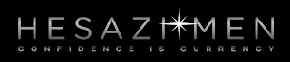 HESAZI MEN CONFIDENCE IS CURRENCY logo